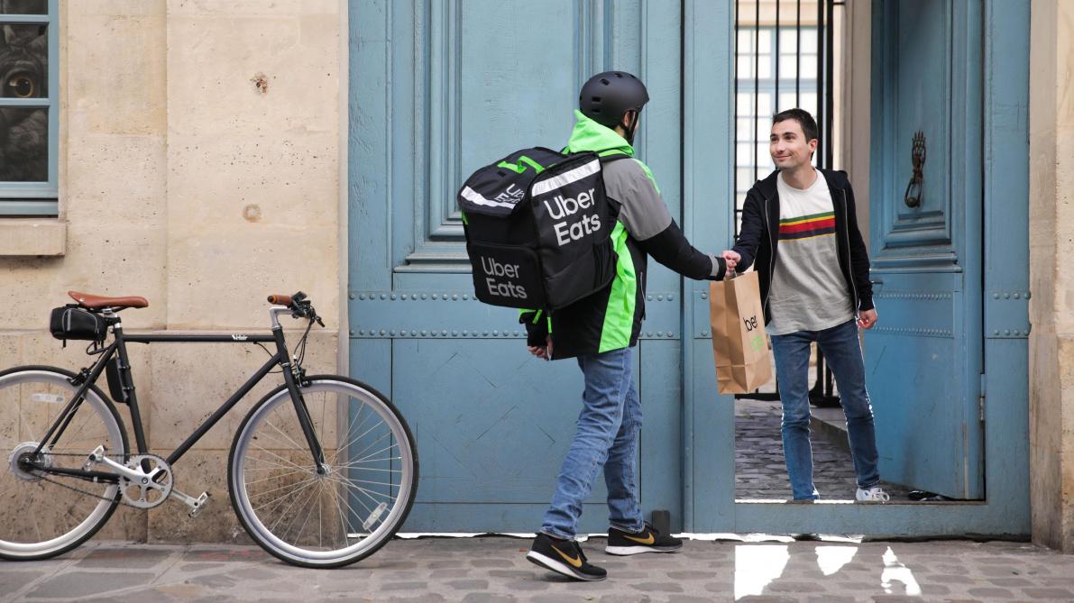 Uber eat devenir coursier velo online